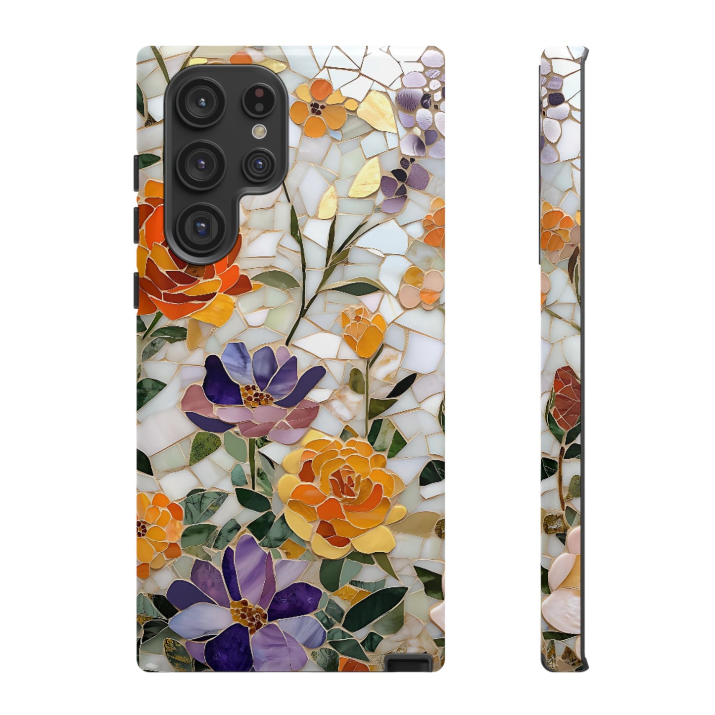 Mosaic Bloom Stained Glass Phone Case - [HaveITcased]