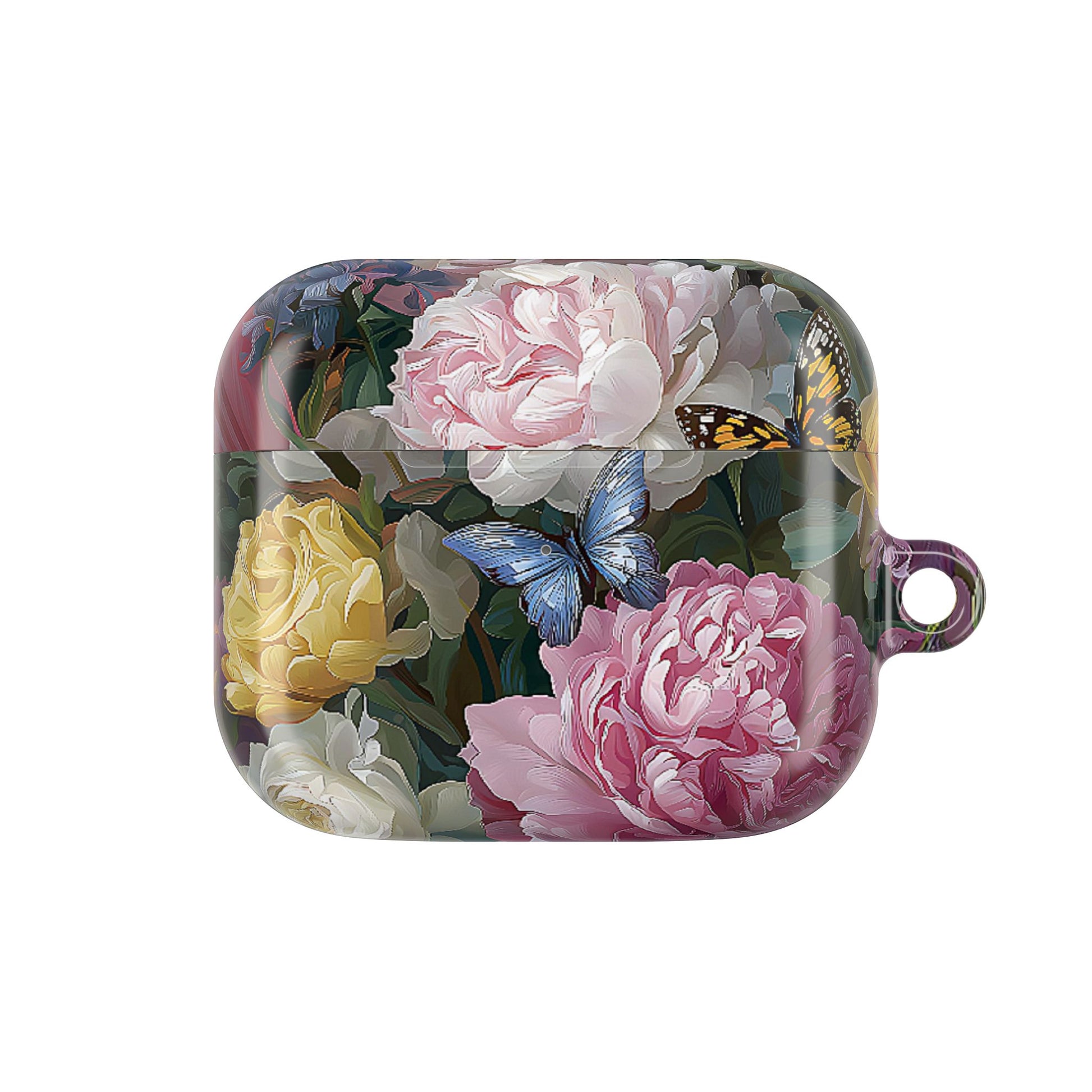 Vintage Peony & Butterfly  AirPod Floral Case - [HaveITcased]