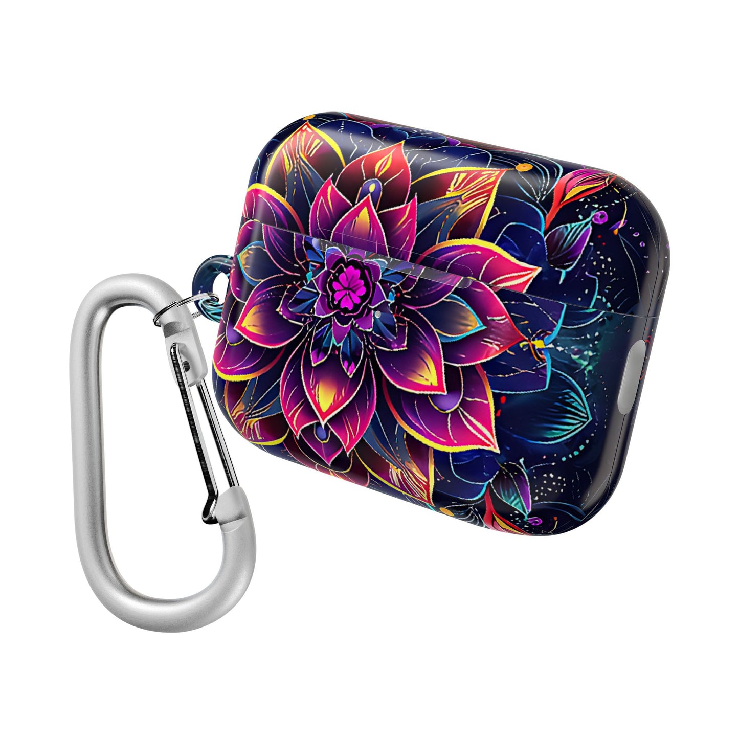 Luminous Lotus Bloom Floral Mandala Pattern  AirPod Case - [HaveITcased]