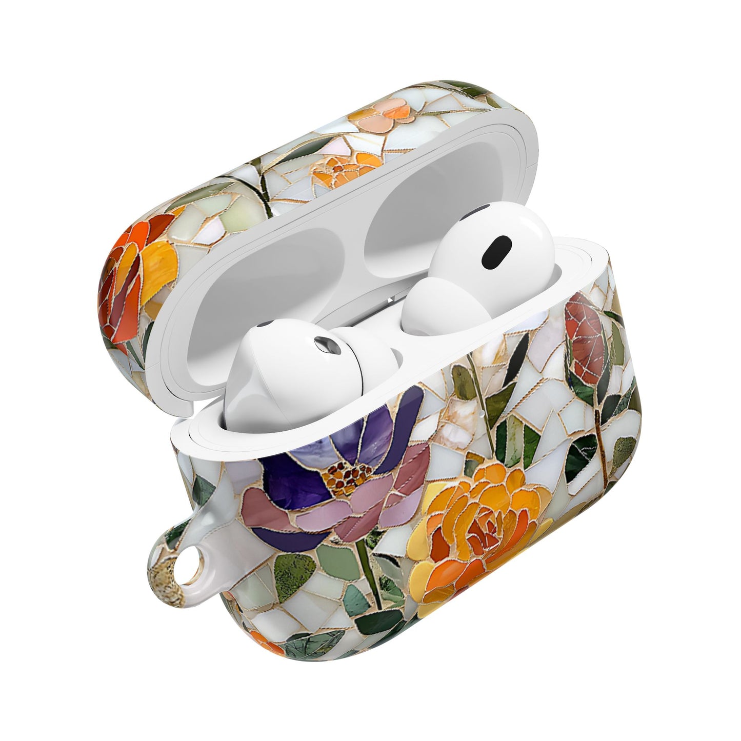 Mosaic Bloom Stained Glass AirPod Case - [HaveITcased]