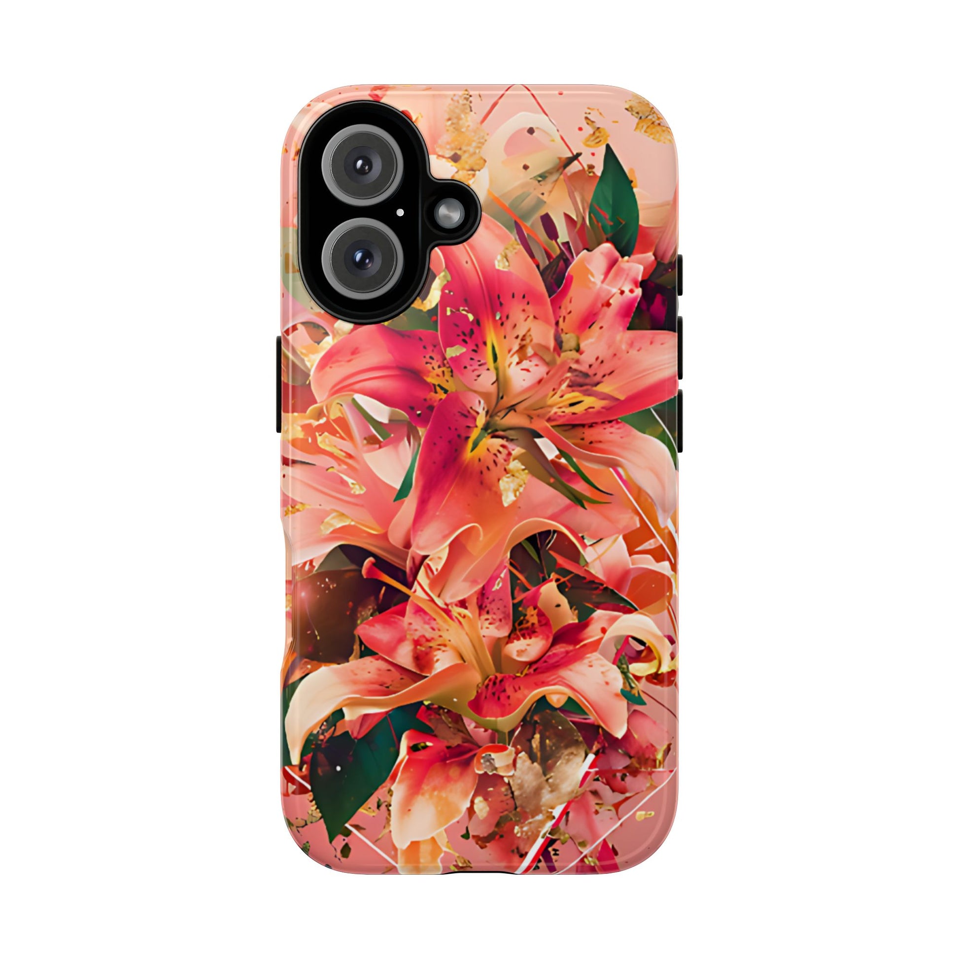 Elegant Pink Lily Print Floral Case - [HaveITcased]