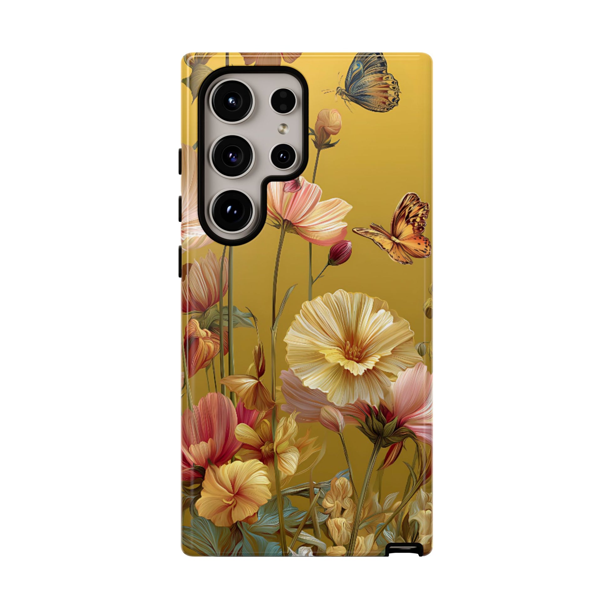 Floral Butterfly Garden Tough Phone Case - [HaveITcased]