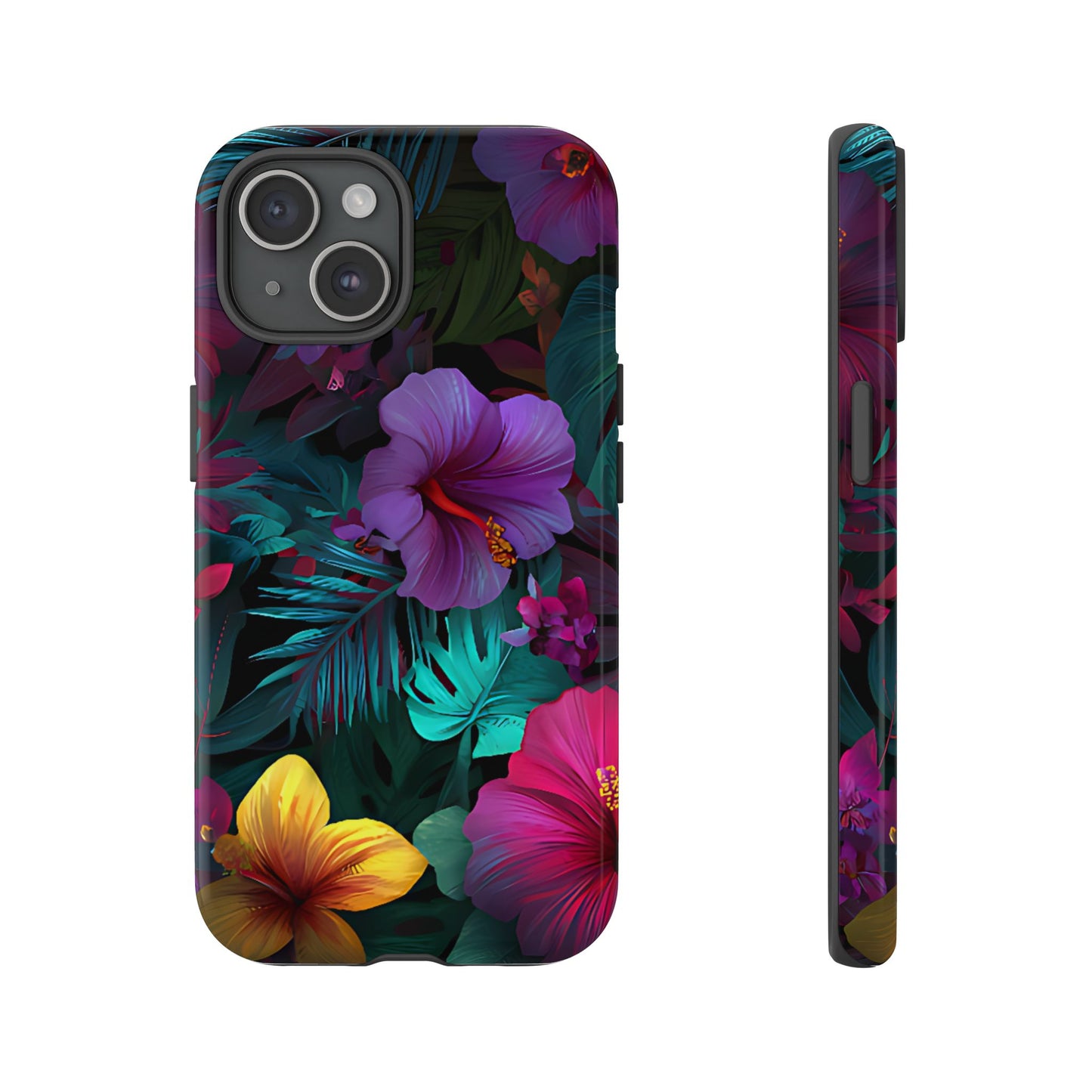 Midnight Tropics Floral Phone Case - [HaveITcased]