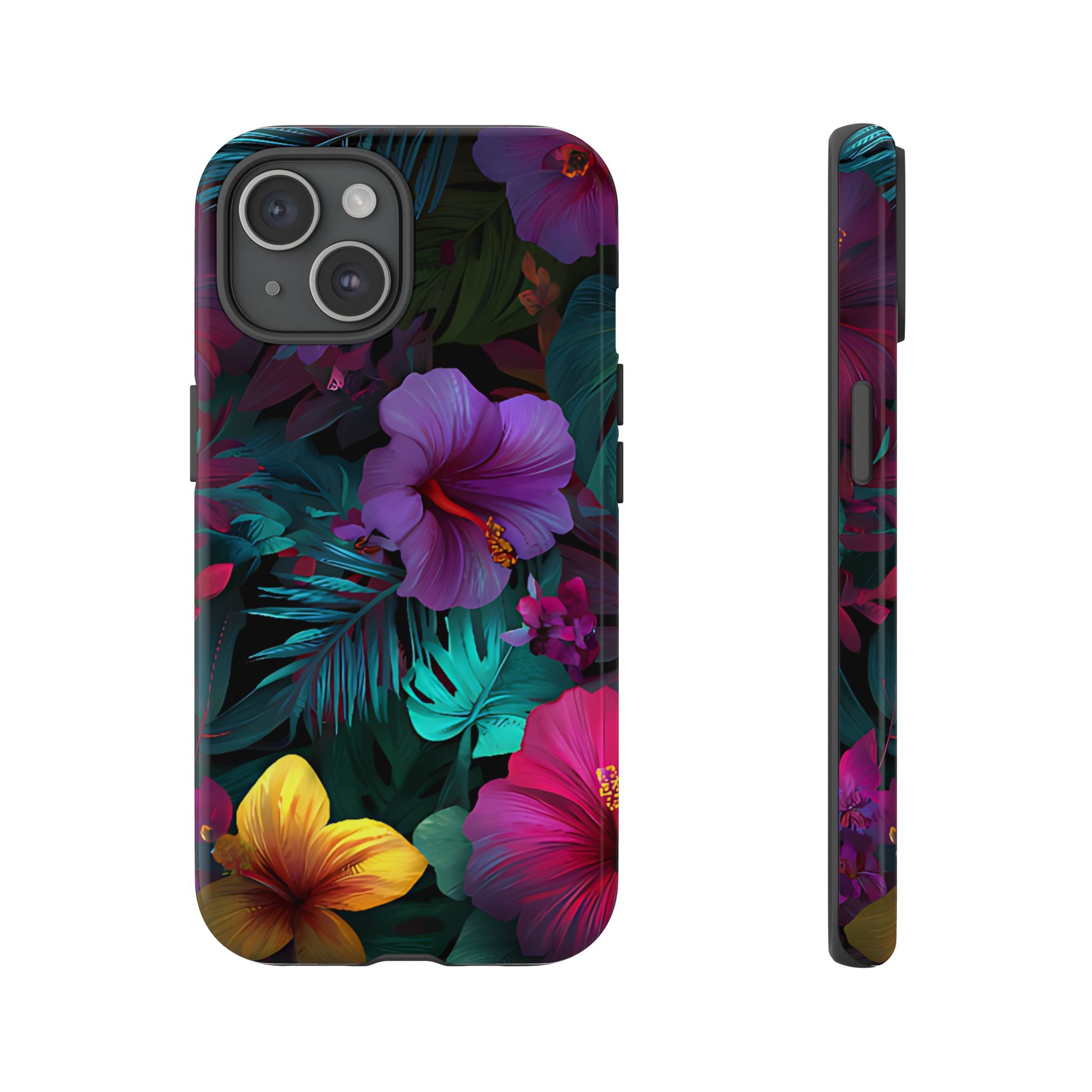 Midnight Tropics Floral Phone Case - [HaveITcased]
