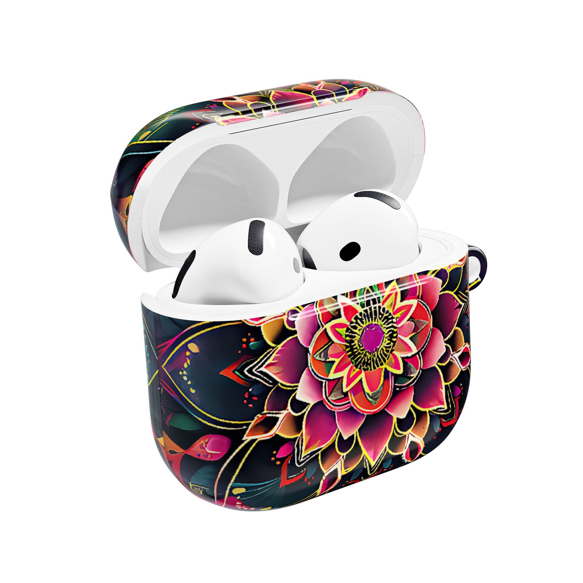 Vivid Bloom Armor Mandala AirPod Floral Case - [HaveITcased]