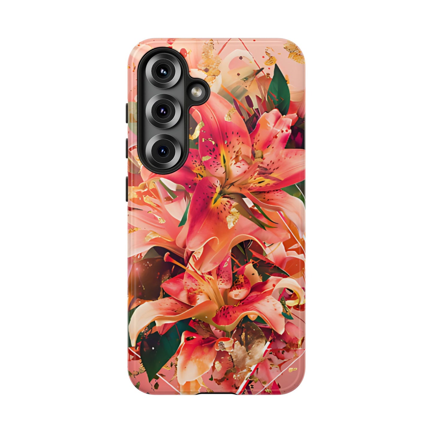 Elegant Pink Lily Print Floral Case - [HaveITcased]