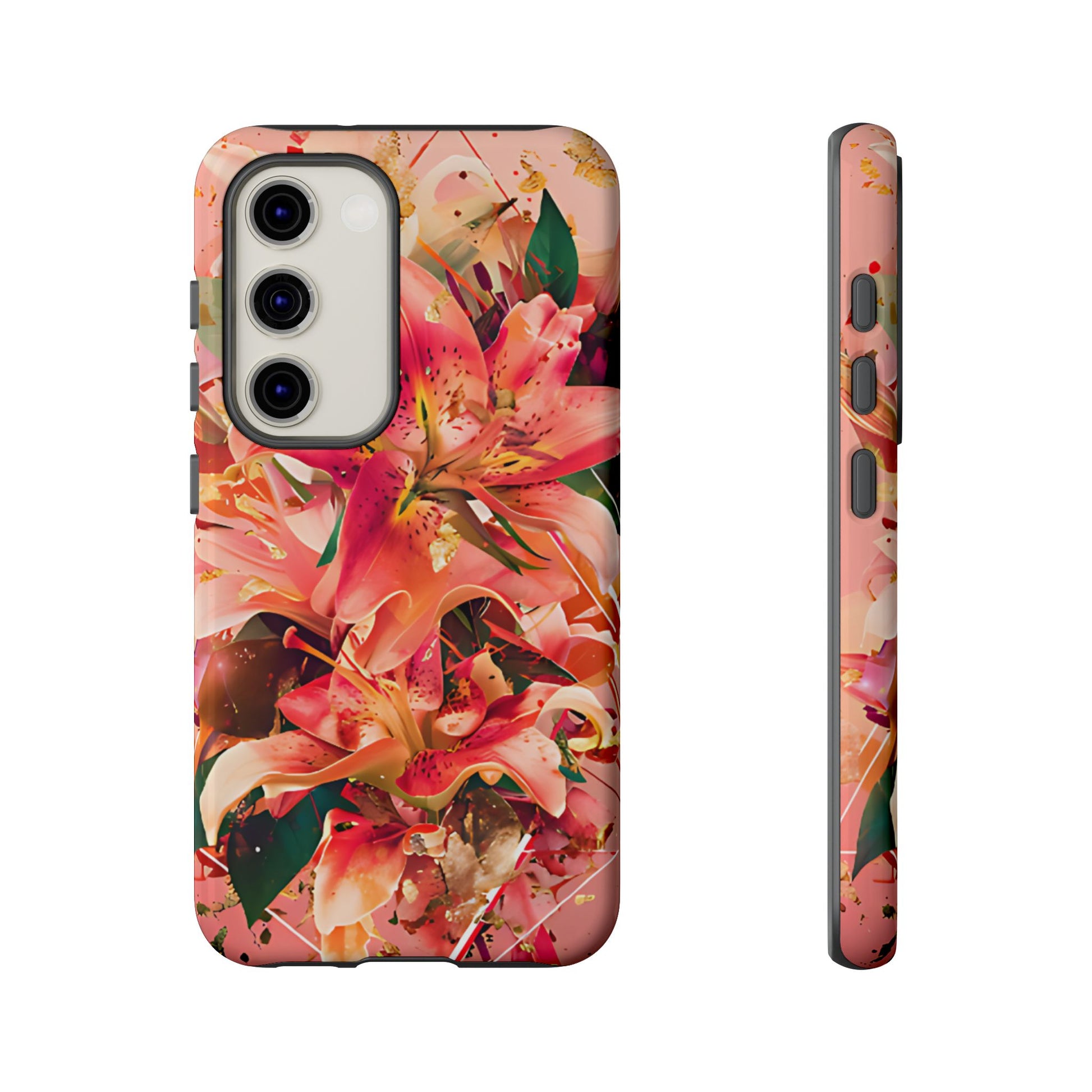 Elegant Pink Lily Print Floral Case - [HaveITcased]