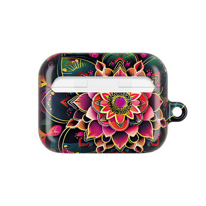 Vivid Bloom Armor Mandala AirPod Floral Case - [HaveITcased]