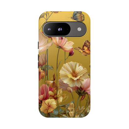 Floral Butterfly Garden Tough Phone Case - [HaveITcased]