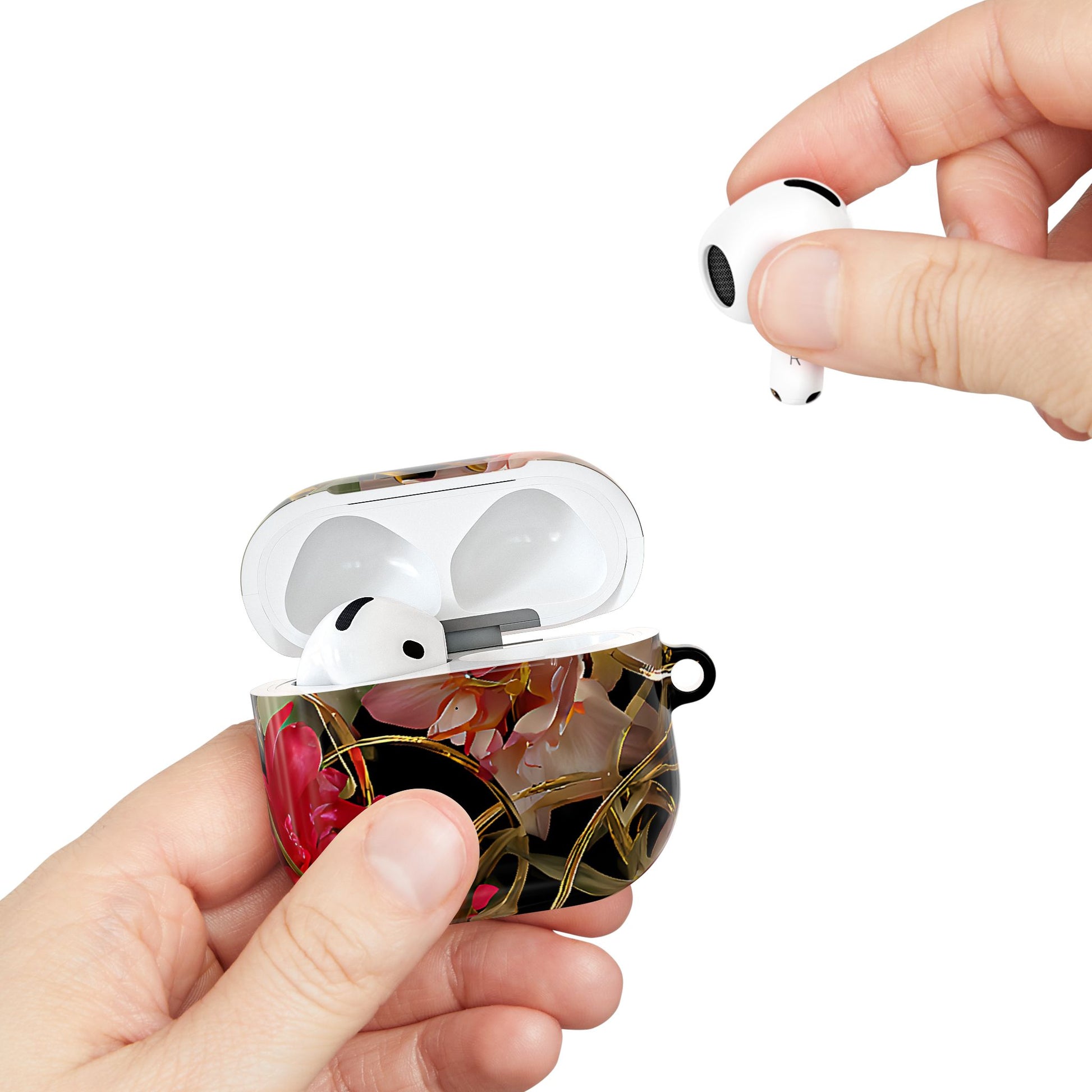 Orchid Gold Armor  Floral AirPod Case - [HaveITcased]