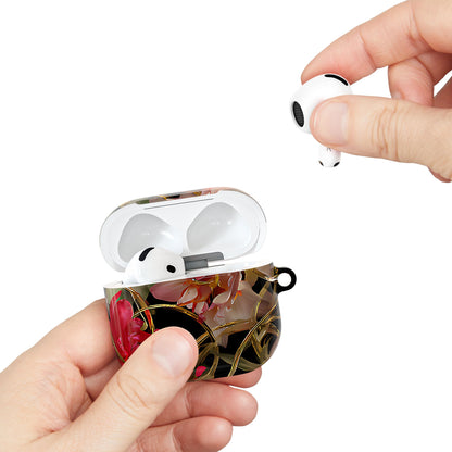 Orchid Gold Armor  Floral AirPod Case - [HaveITcased]