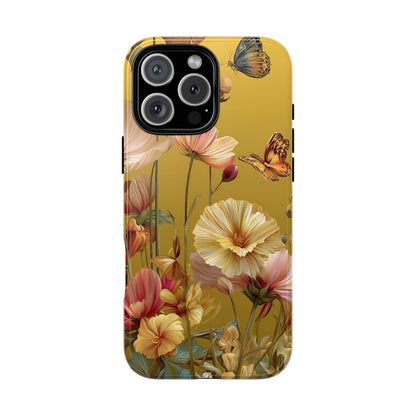 Floral Butterfly Garden Tough Phone Case - [HaveITcased]