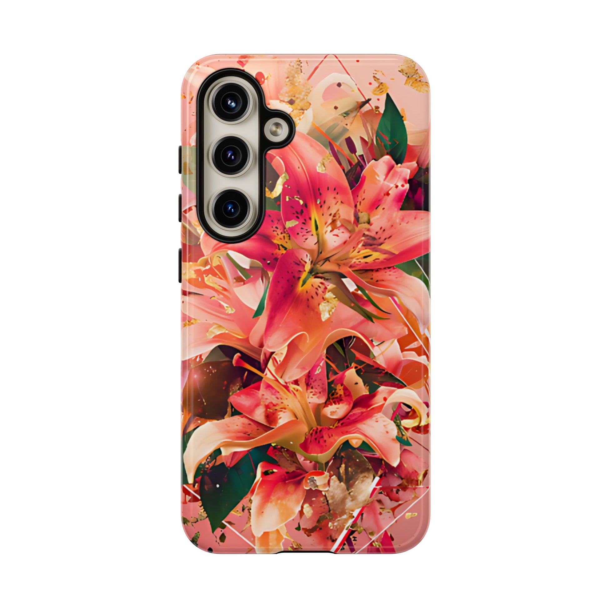Elegant Pink Lily Print Floral Case - [HaveITcased]