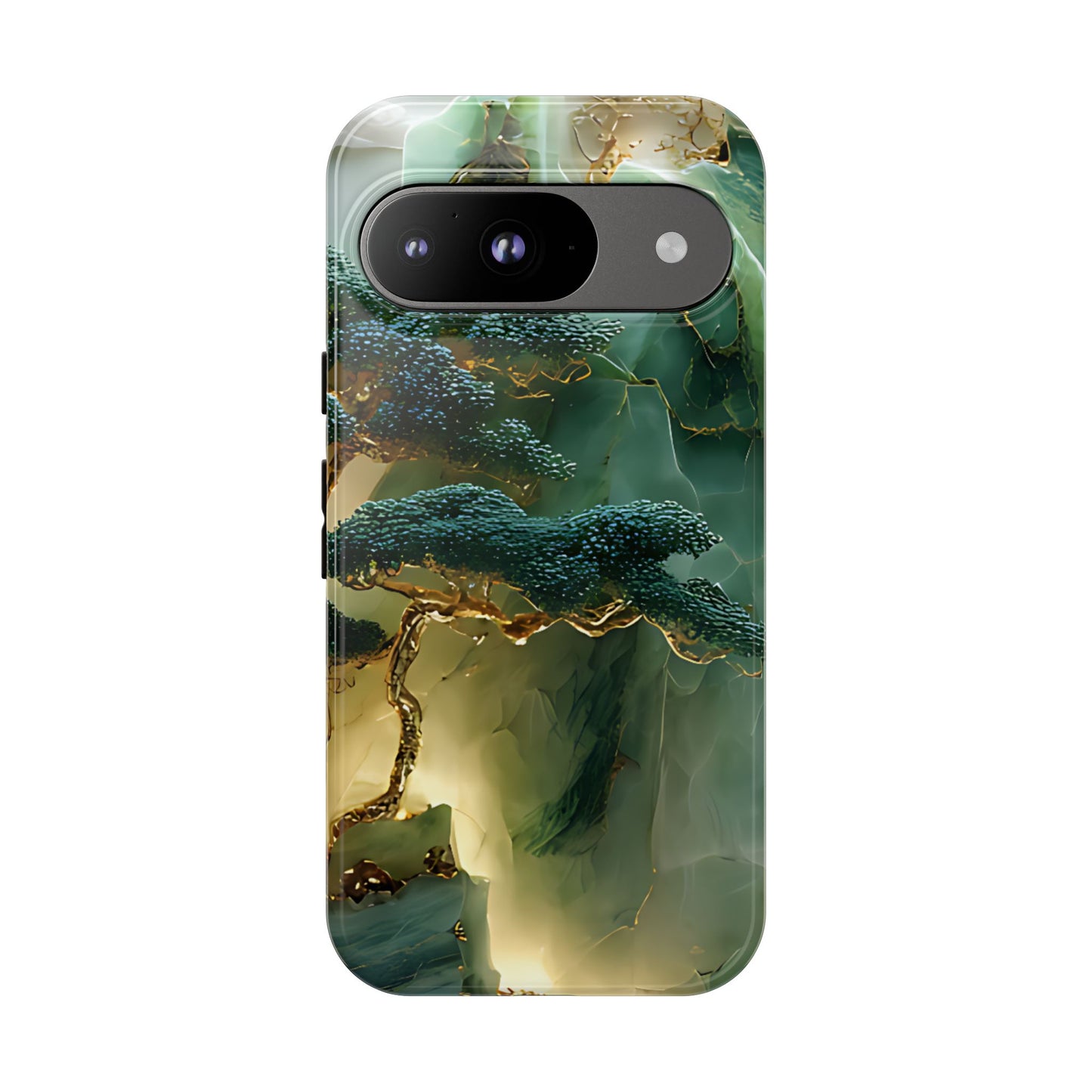Green Jade Forest Mountain Art Protective Cover - [HaveITcased]