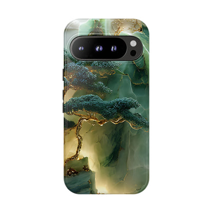 Green Jade Forest Mountain Art Protective Cover - [HaveITcased]