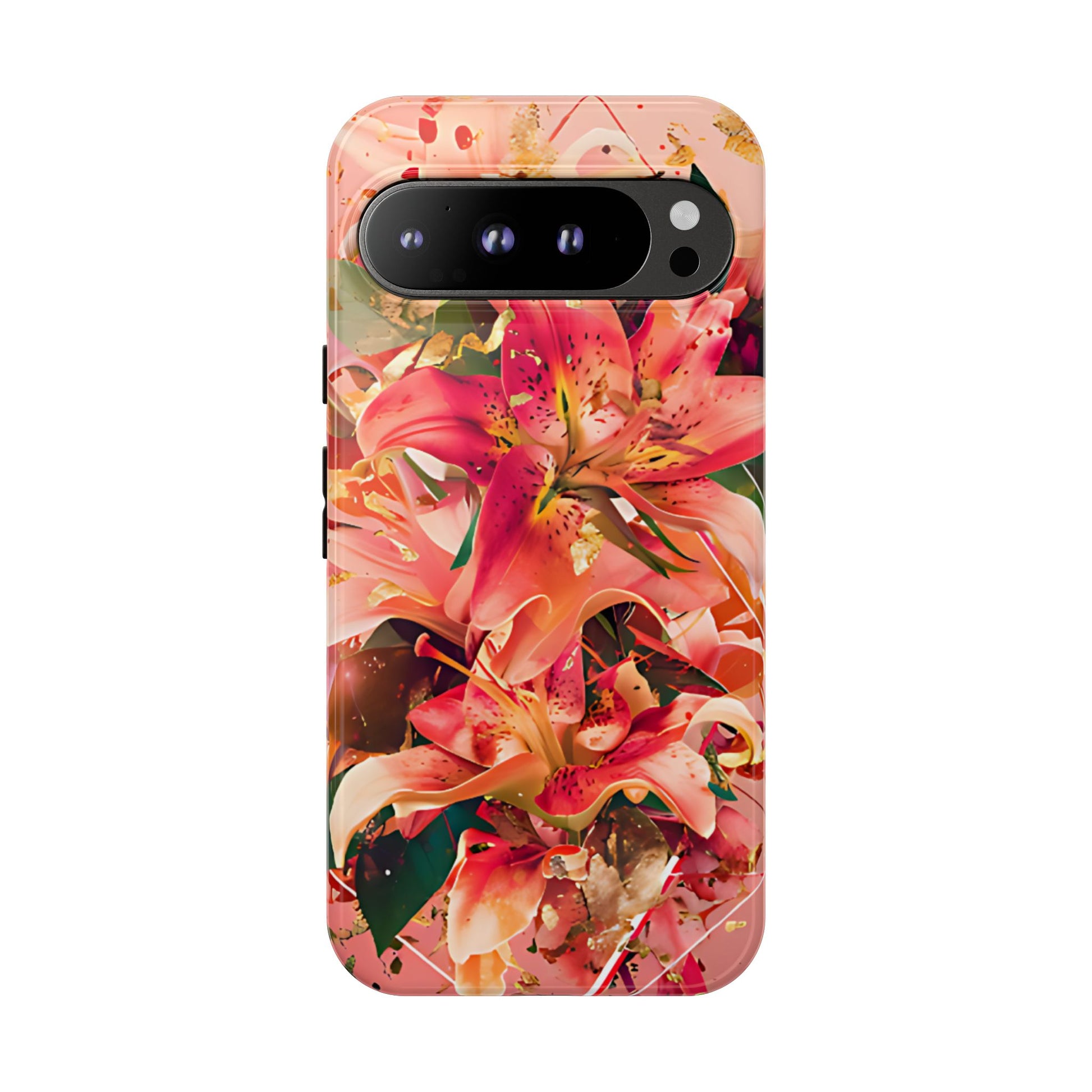Elegant Pink Lily Print Floral Case - [HaveITcased]