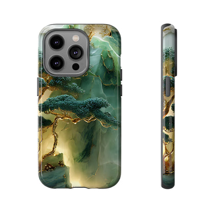 Green Jade Forest Mountain Art Protective Cover - [HaveITcased]