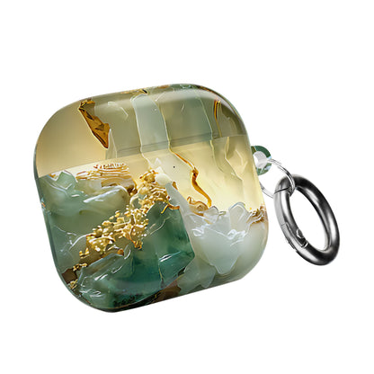 Luxury Jade Mountain Landscape AirPod Case - [HaveITcased]
