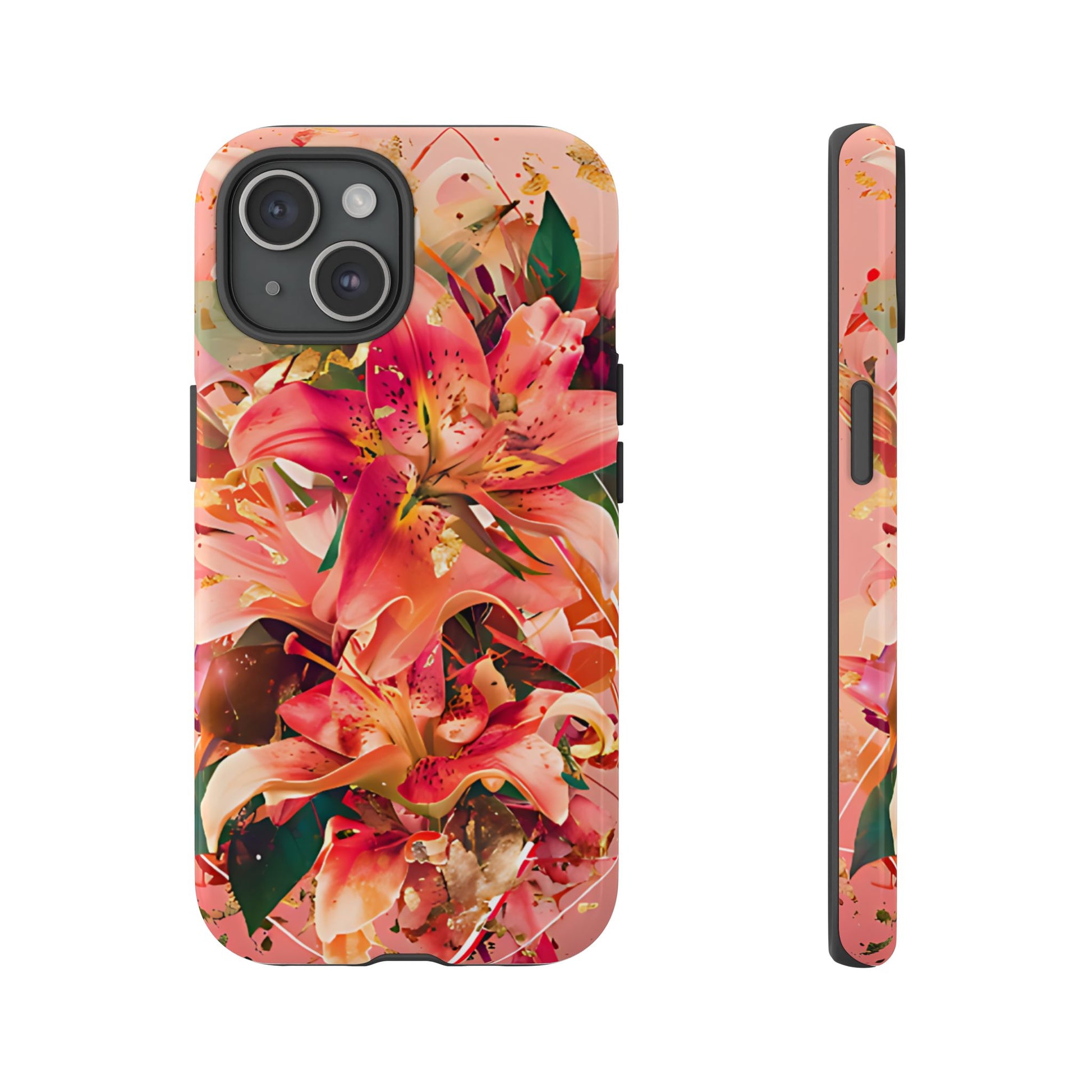 Elegant Pink Lily Print Floral Case - [HaveITcased]