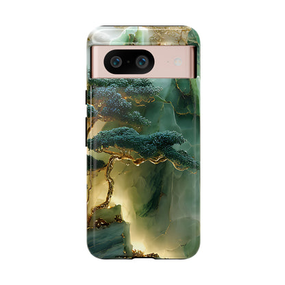 Green Jade Forest Mountain Art Protective Cover - [HaveITcased]