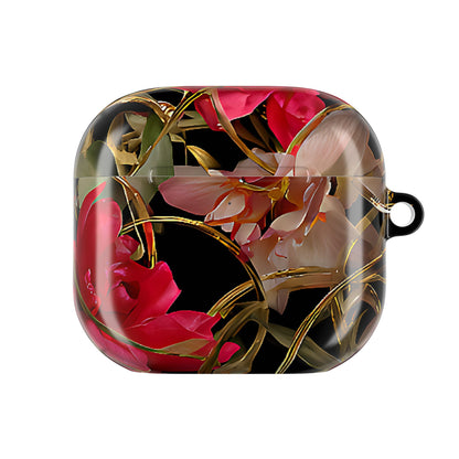 Orchid Gold Armor  Floral AirPod Case - [HaveITcased]