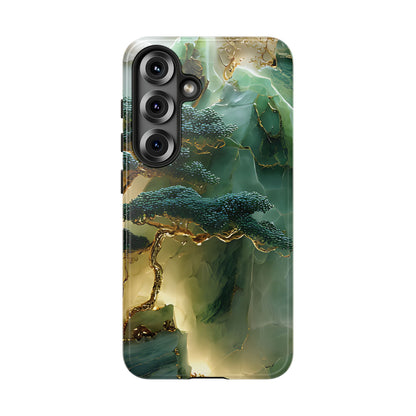 Green Jade Forest Mountain Art Protective Cover - [HaveITcased]