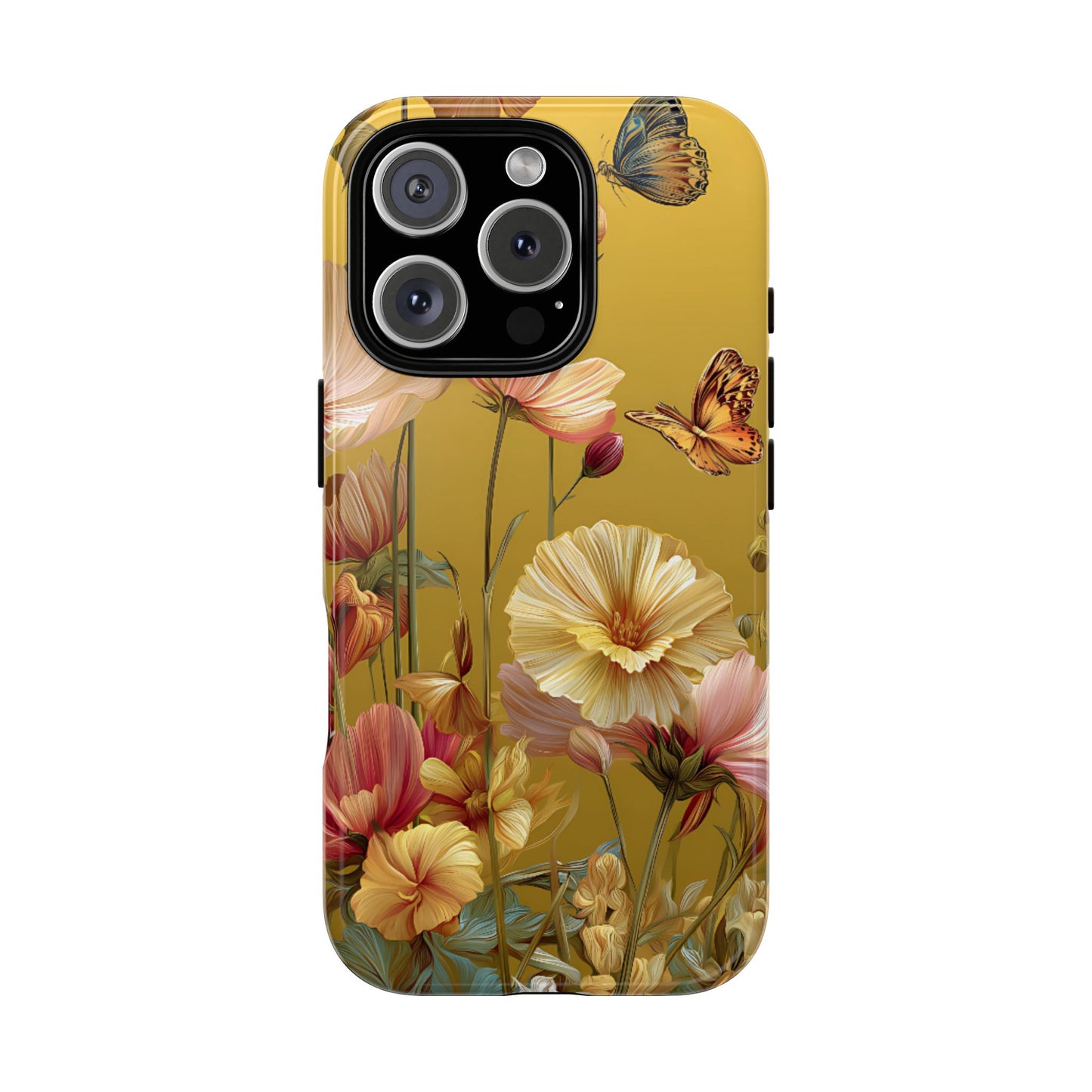 Floral Butterfly Garden Tough Phone Case - [HaveITcased]