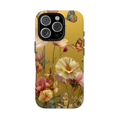 Floral Butterfly Garden Tough Phone Case - [HaveITcased]