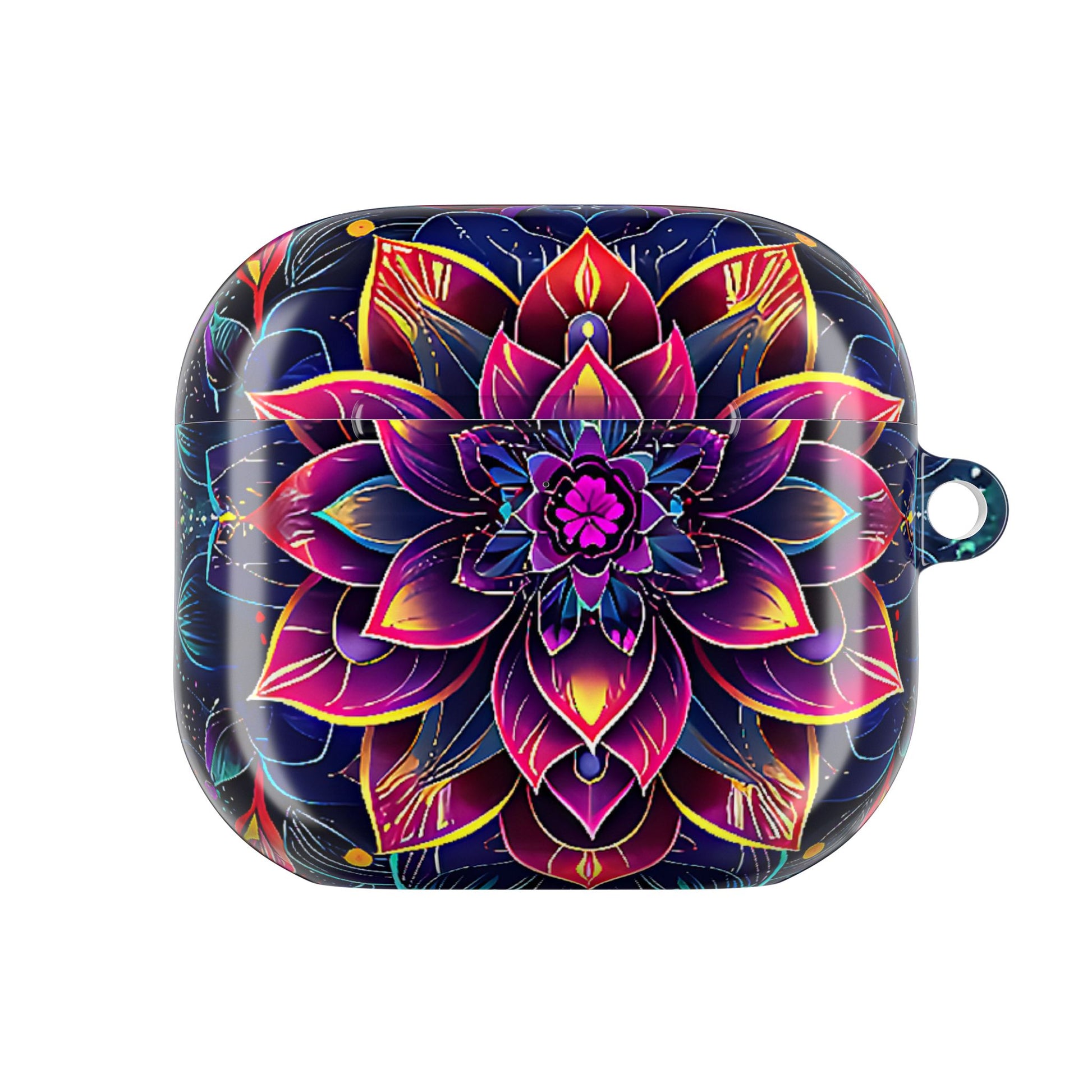 Luminous Lotus Bloom Floral Mandala Pattern  AirPod Case - [HaveITcased]