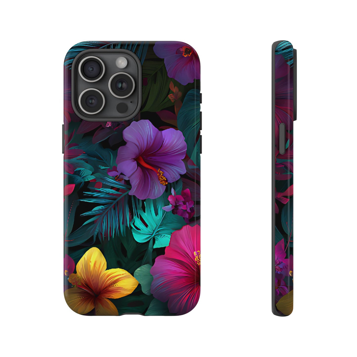 Midnight Tropics Floral Phone Case - [HaveITcased]