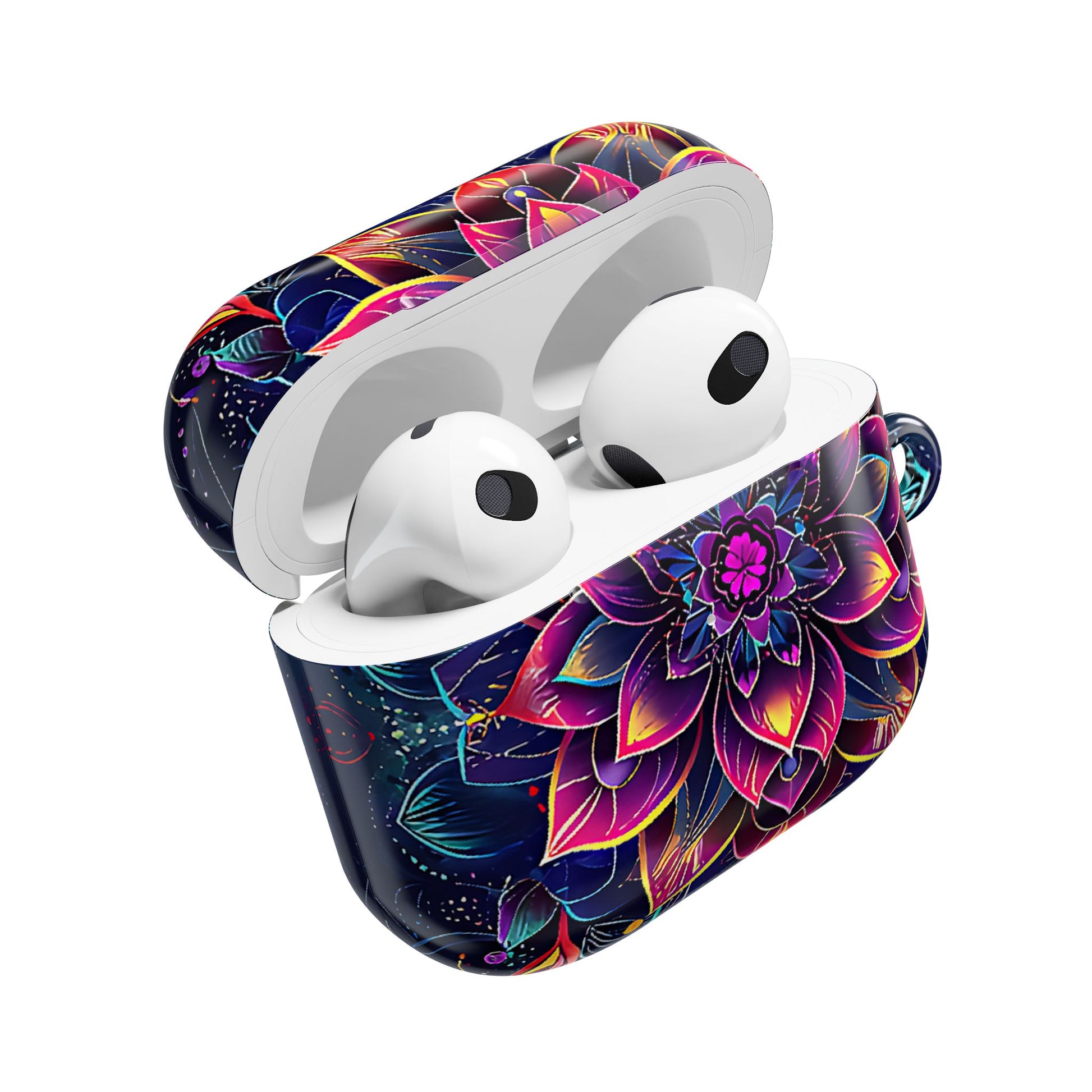 Luminous Lotus Bloom Floral Mandala Pattern  AirPod Case - [HaveITcased]