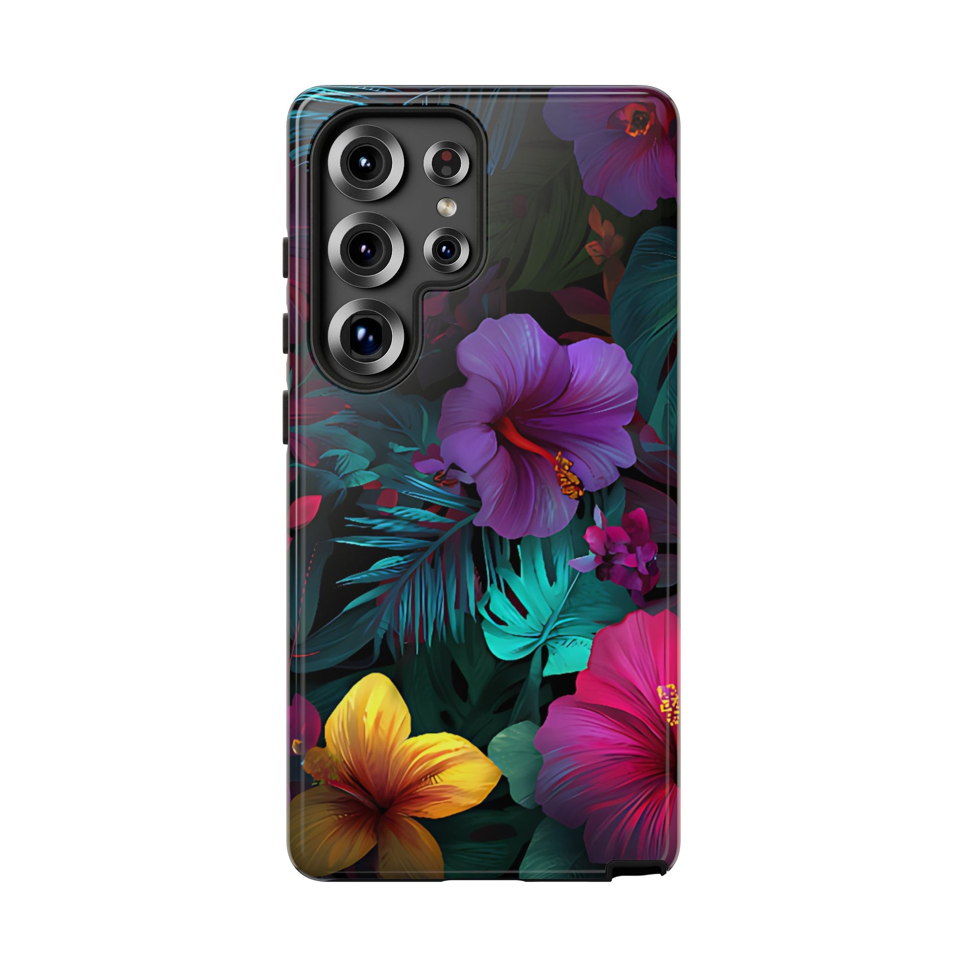 Midnight Tropics Floral Phone Case - [HaveITcased]