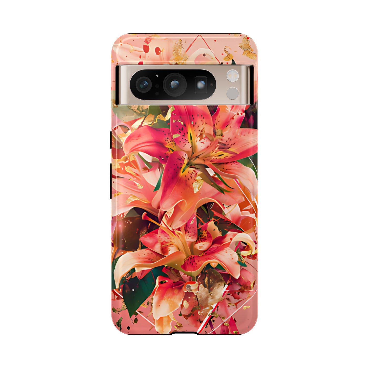 Elegant Pink Lily Print Floral Case - [HaveITcased]