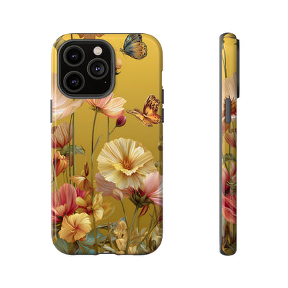 Floral Butterfly Garden Tough Phone Case - [HaveITcased]