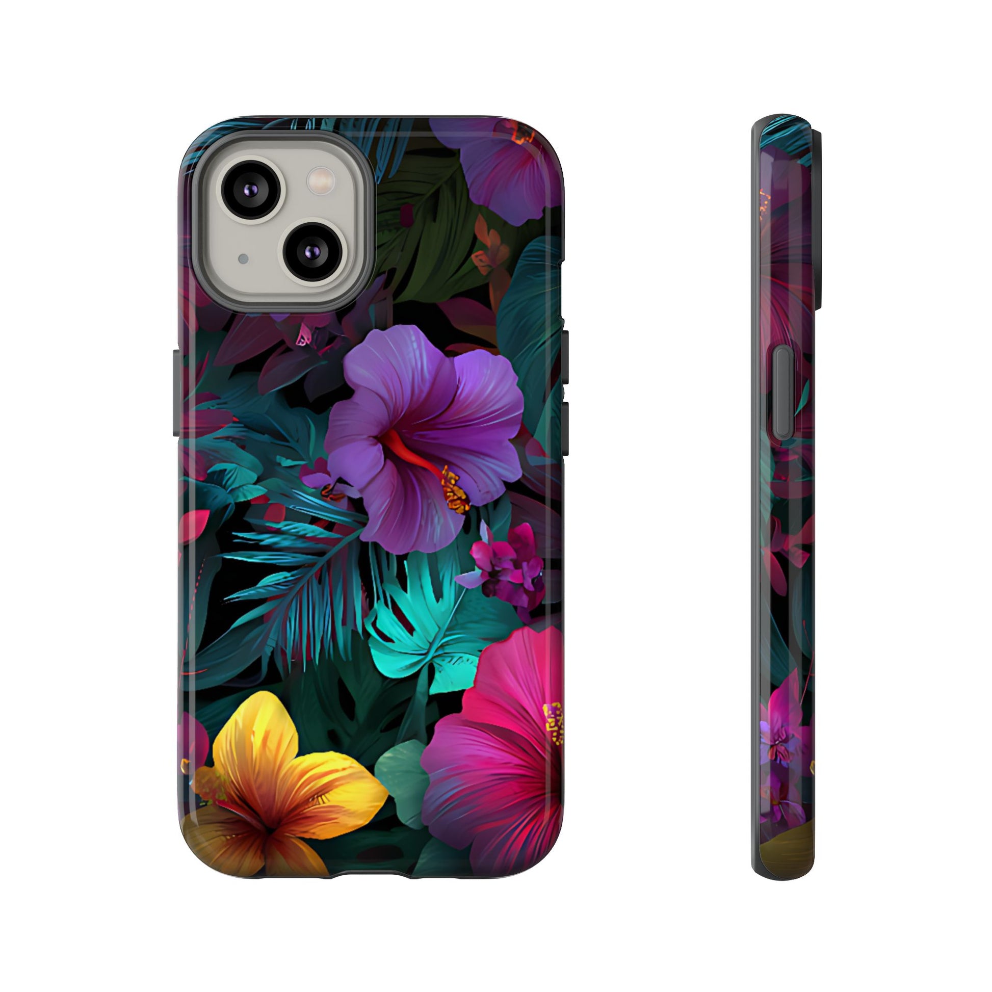 Midnight Tropics Floral Phone Case - [HaveITcased]