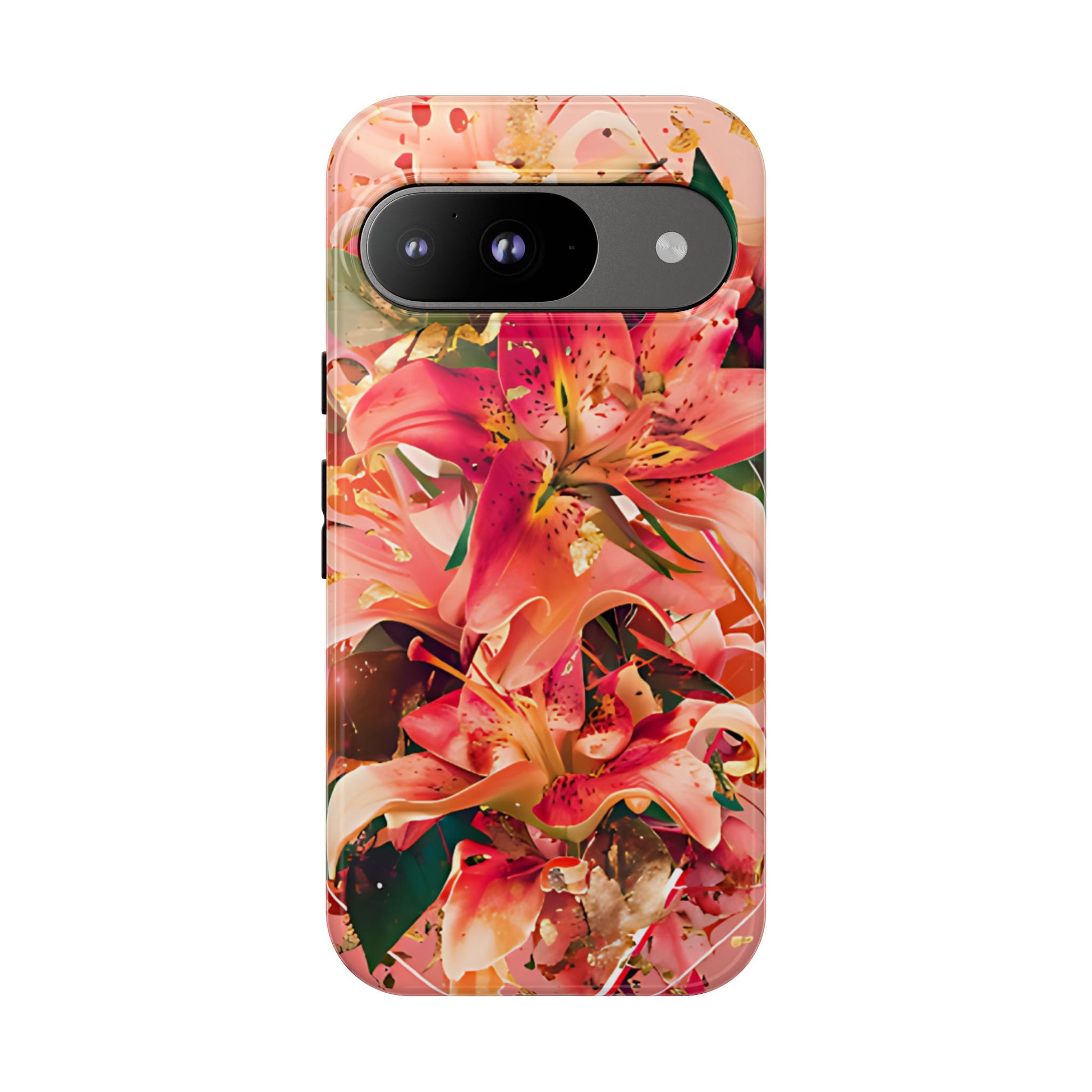 Elegant Pink Lily Print Floral Case - [HaveITcased]
