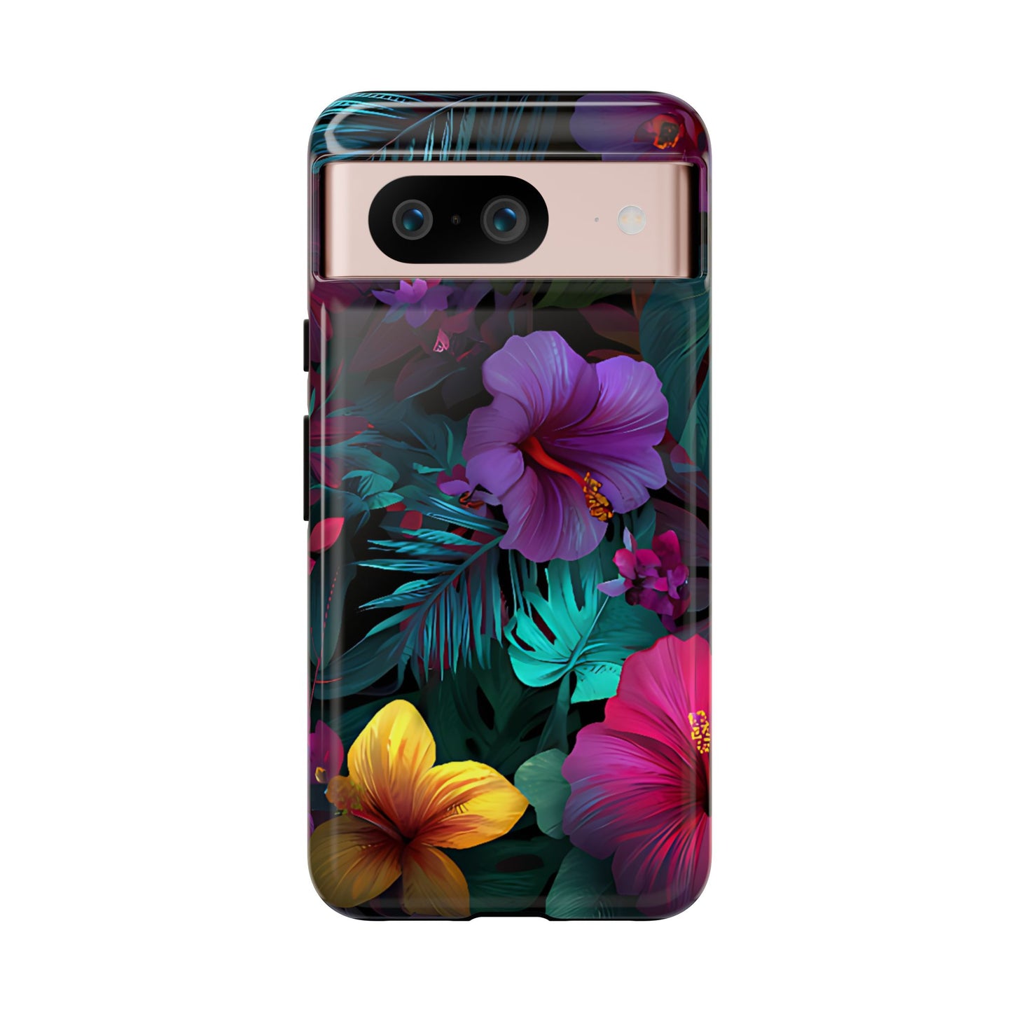 Midnight Tropics Floral Phone Case - [HaveITcased]