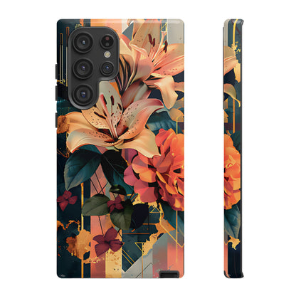 Luxury Floral Art with Lilies & Peonies Floral Phone Case - [HaveITcased]