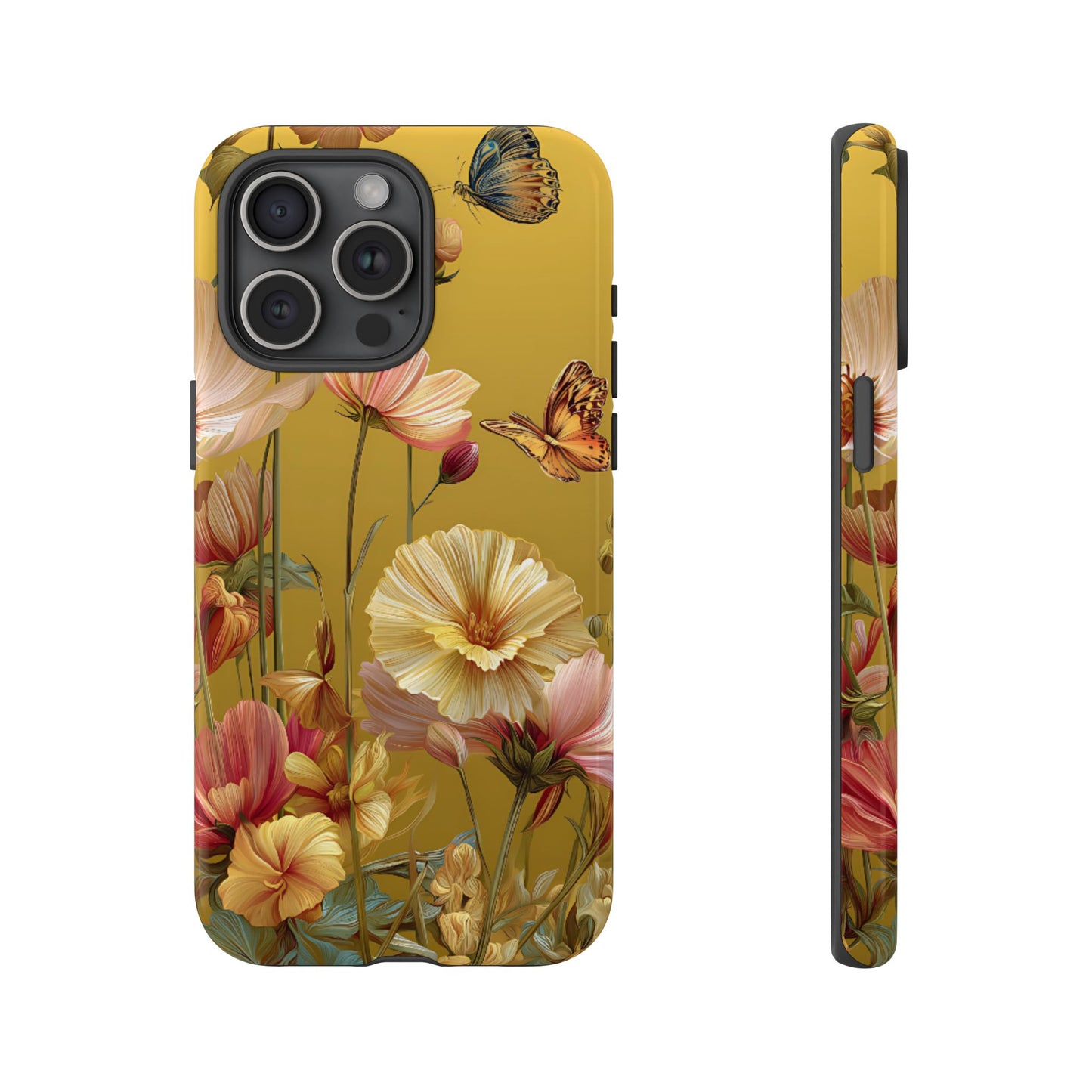 Floral Butterfly Garden Tough Phone Case - [HaveITcased]