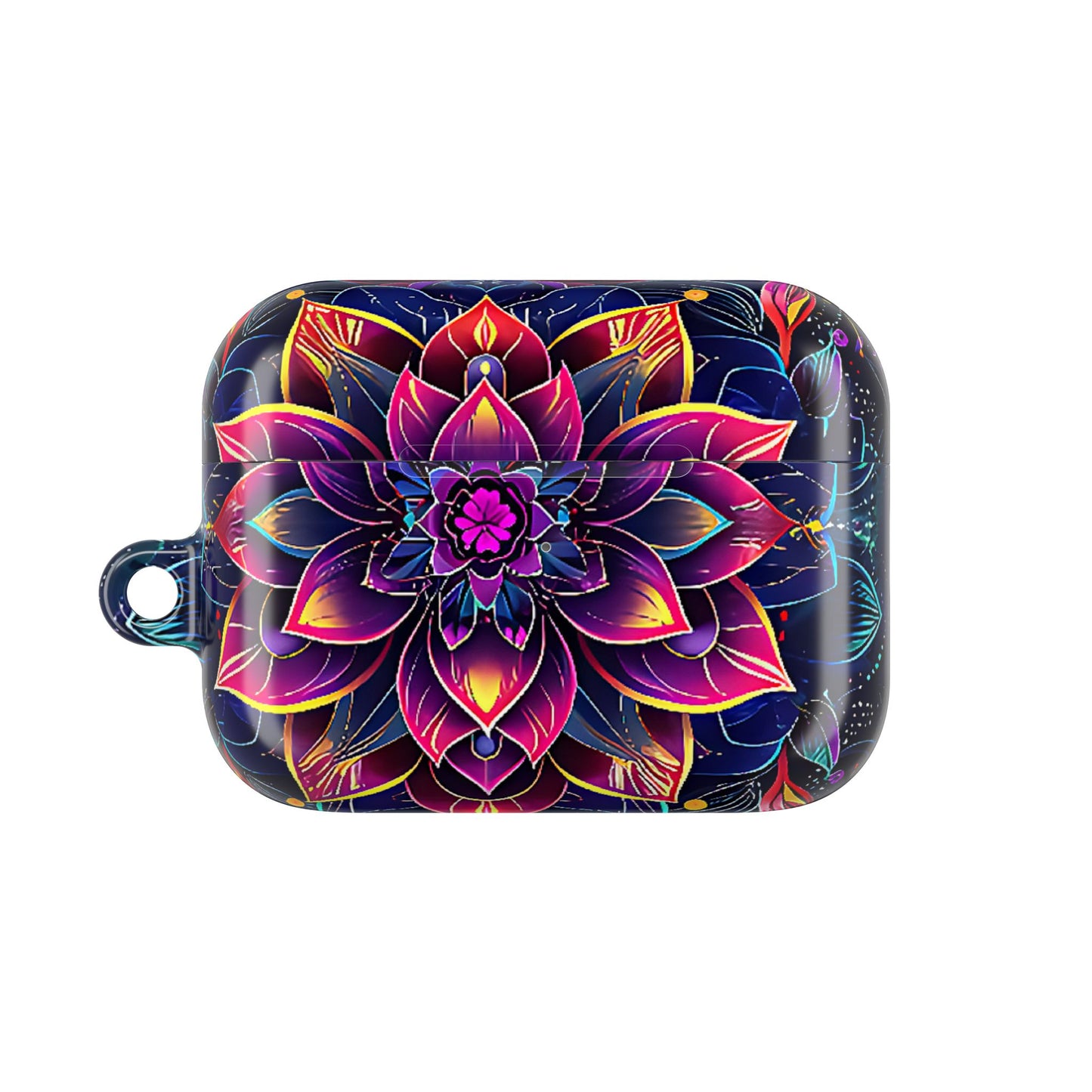 Luminous Lotus Bloom Floral Mandala Pattern  AirPod Case - [HaveITcased]