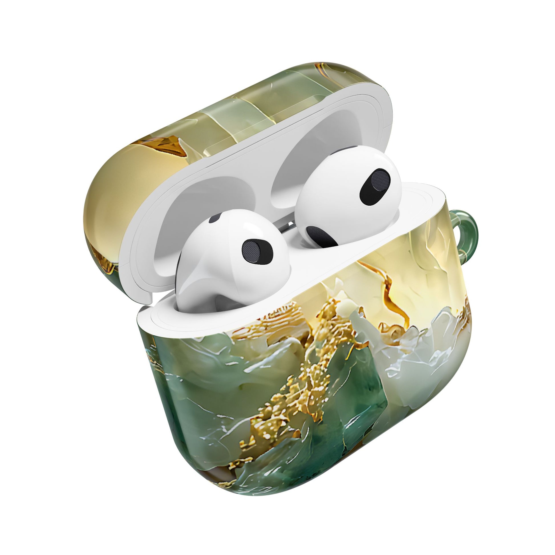 Luxury Jade Mountain Landscape AirPod Case - [HaveITcased]