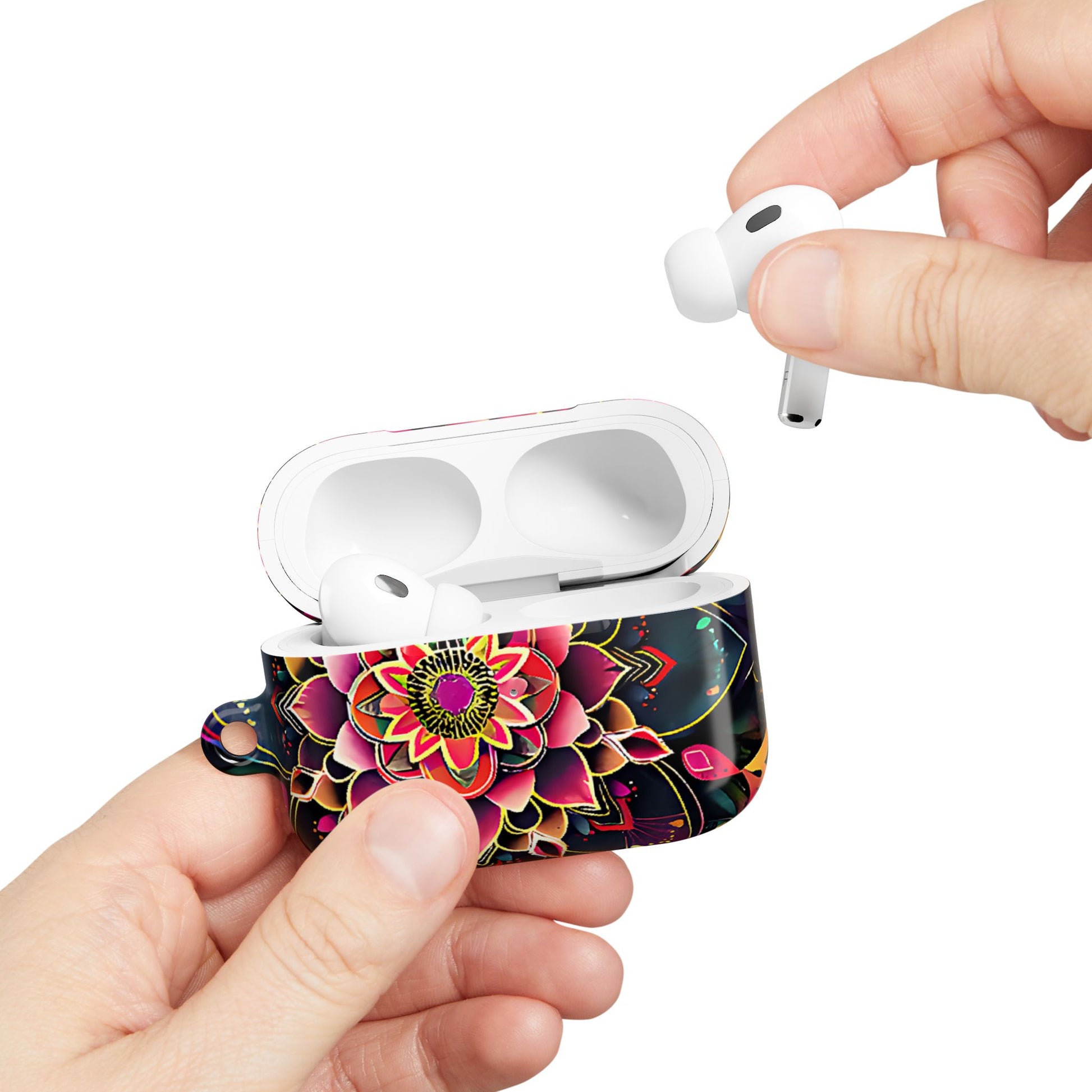 Vivid Bloom Armor Mandala AirPod Floral Case - [HaveITcased]