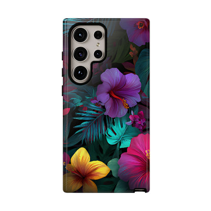 Midnight Tropics Floral Phone Case - [HaveITcased]